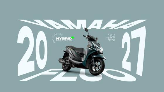 YAMAHA FLUO 125 HYBRID CONNECTED ABS 
